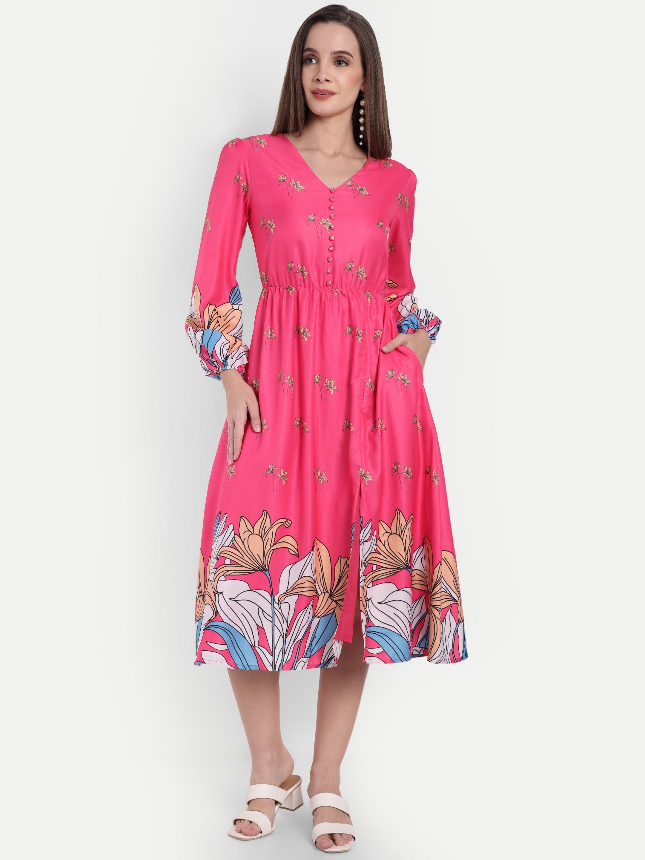 Floral Midi Dress