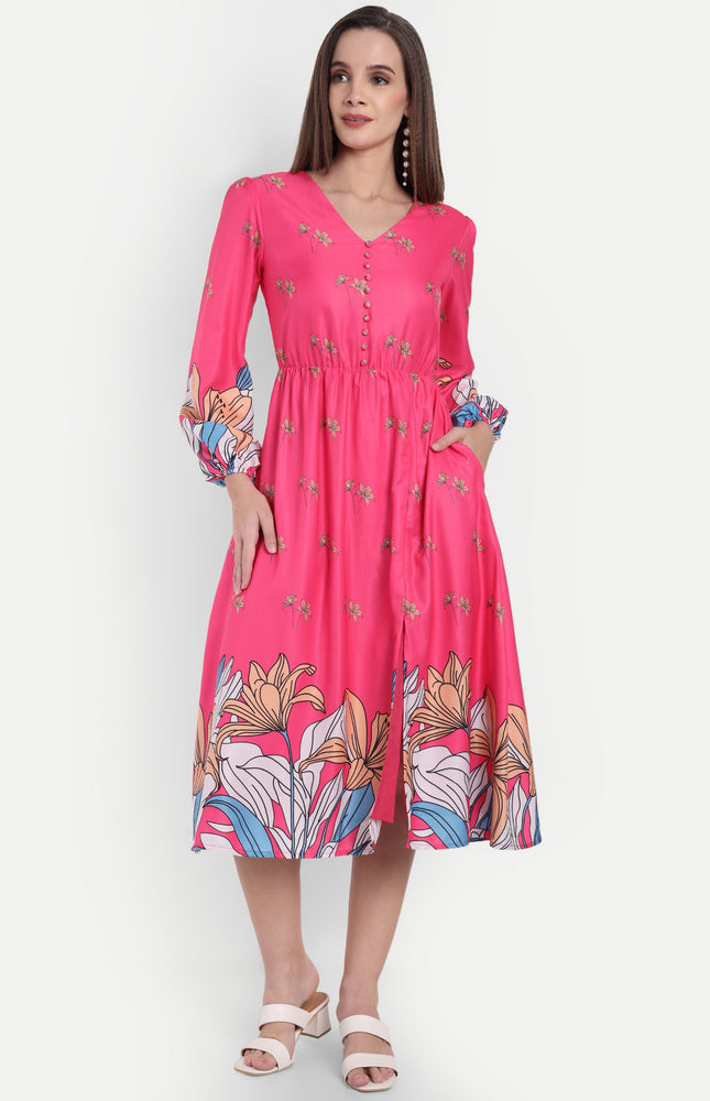 Floral Midi Dress