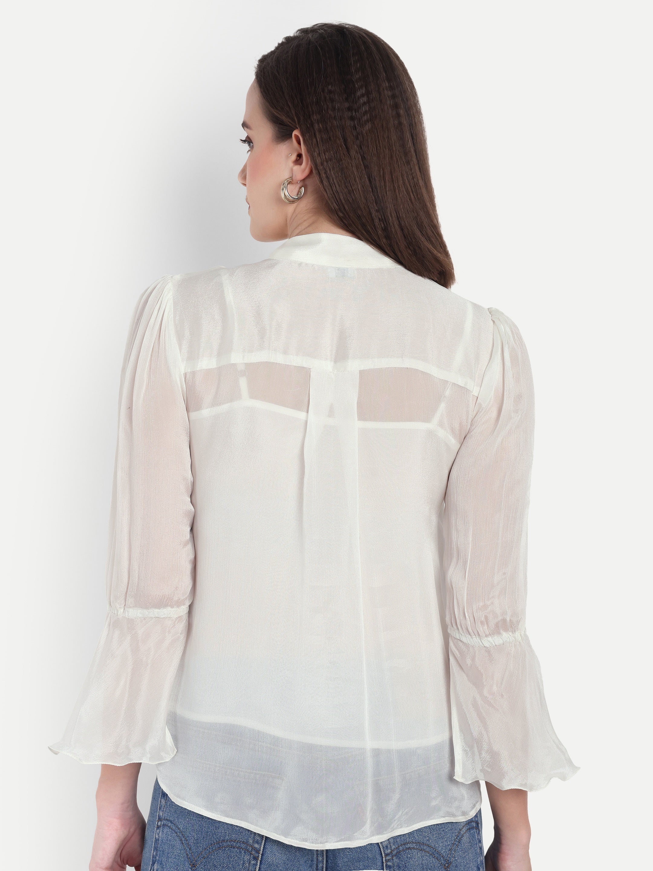 Pearl Chiffon Top