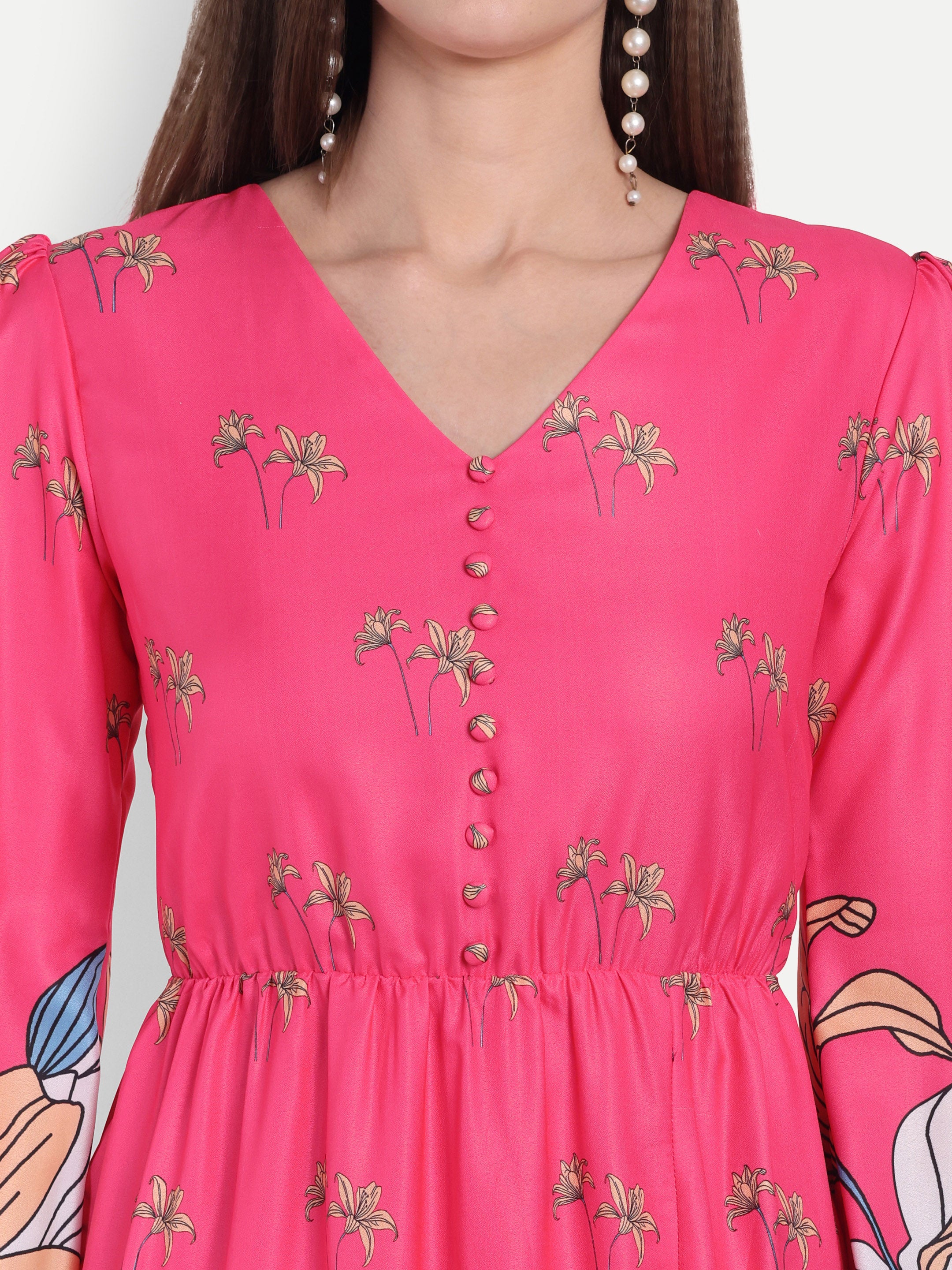 Floral Midi Dress