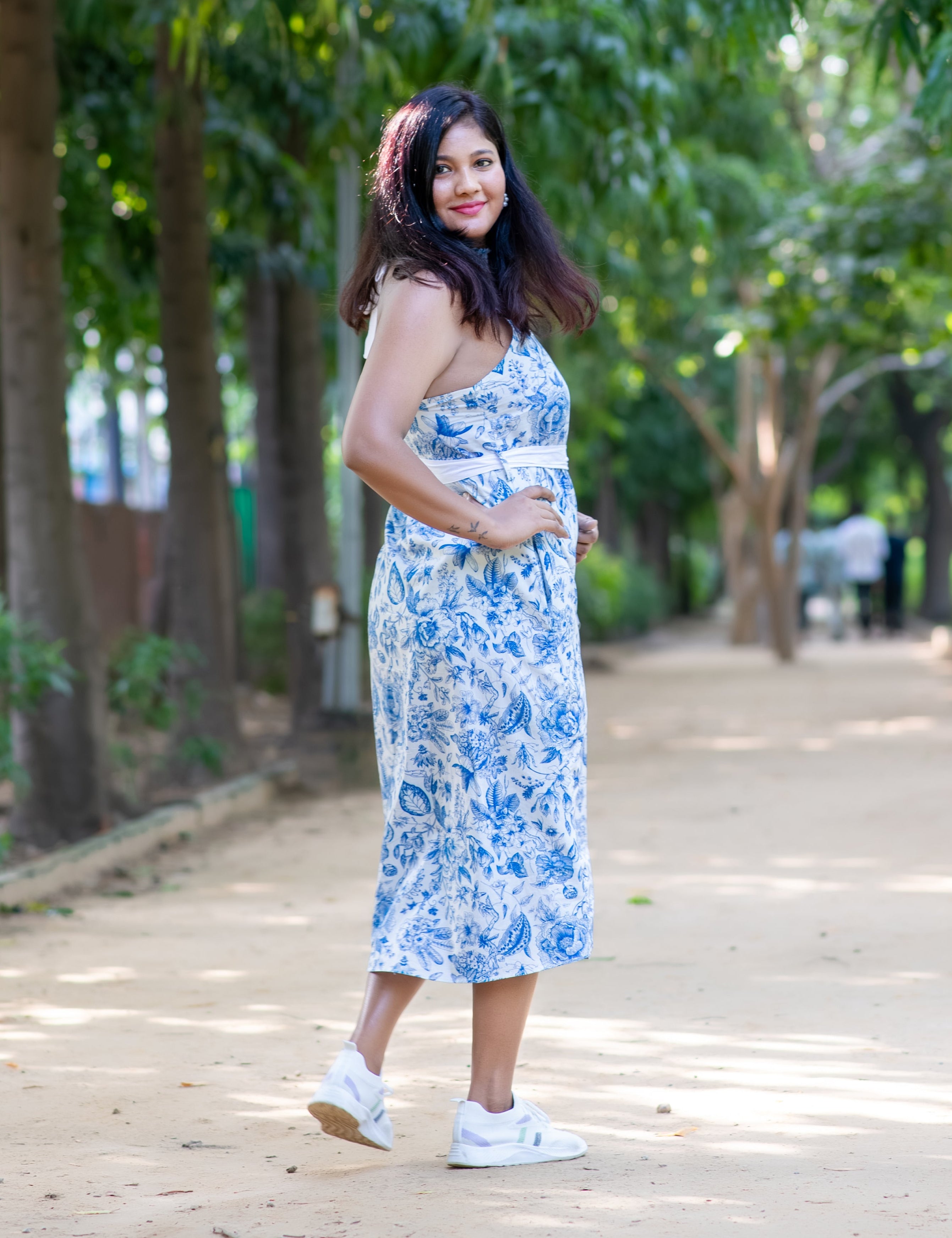Halter Midi Dress