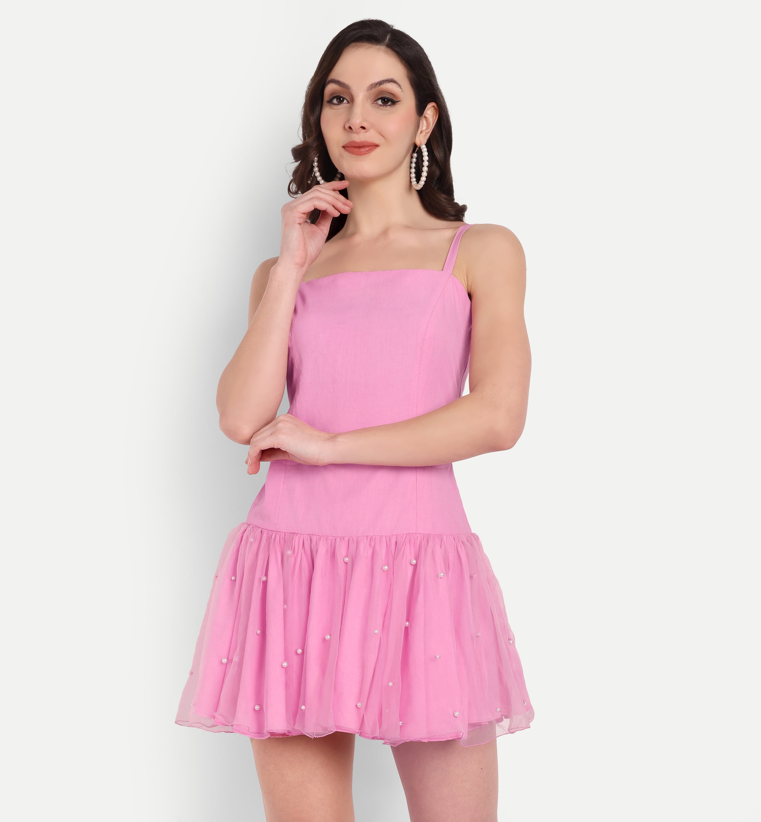 Pink Mini Dress