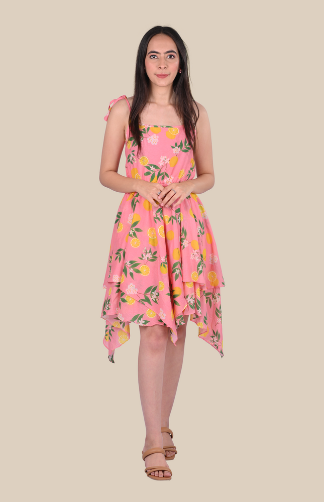 Pink lemon Mini Dress