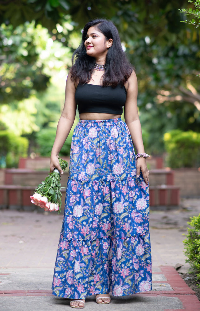 Jaipur Floral Long Skirt